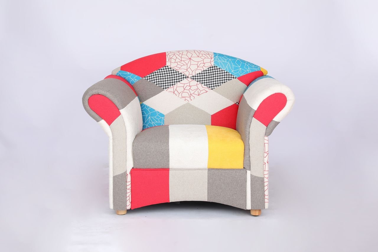 Polstersessel Loretta, ca. 110 x 84 x 84 cm – Bunt