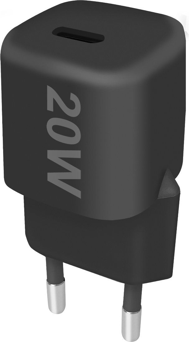 Netzteil GaNto20 USB Type-C PD 20W schwarz