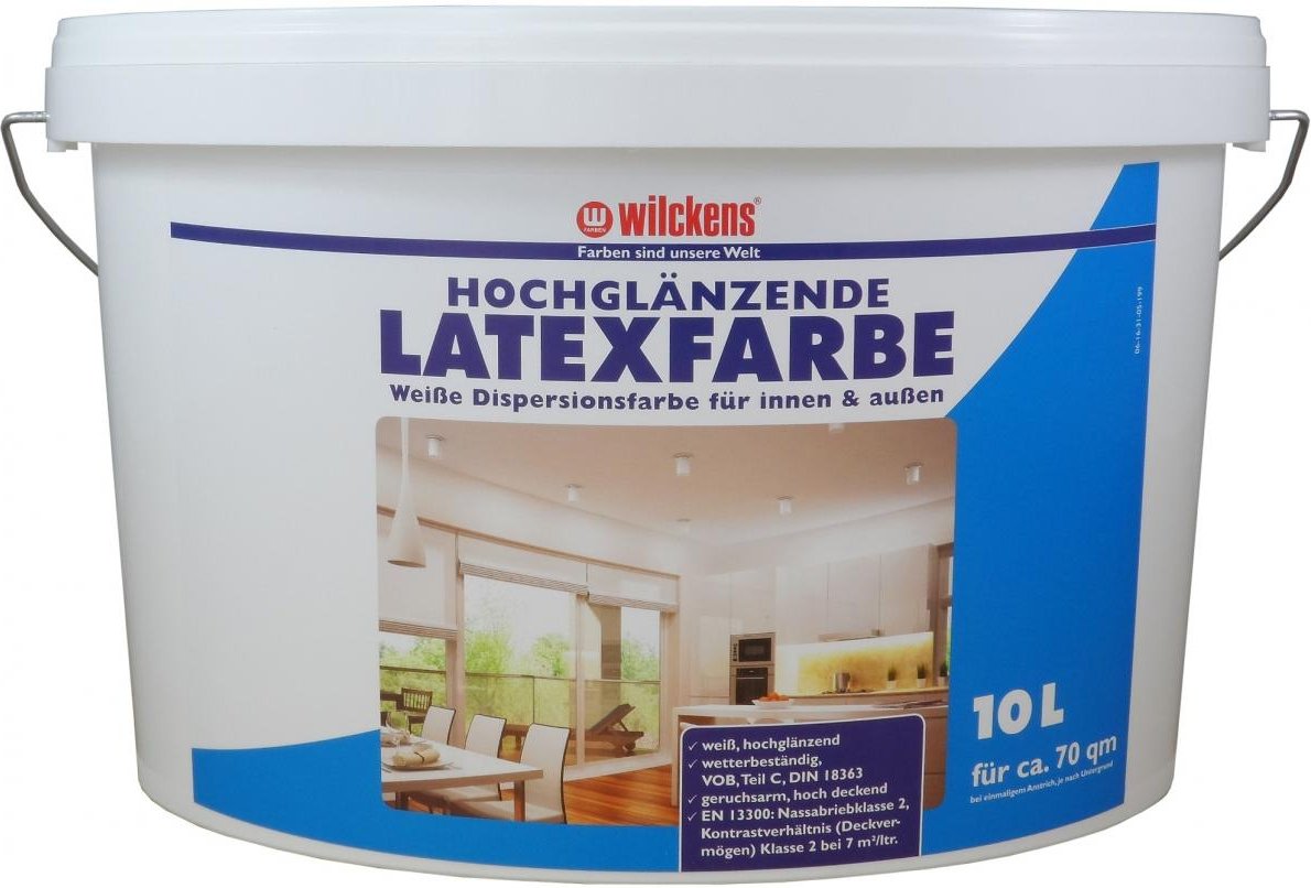 Wilckens Latexfarbe hochglänzend 10l