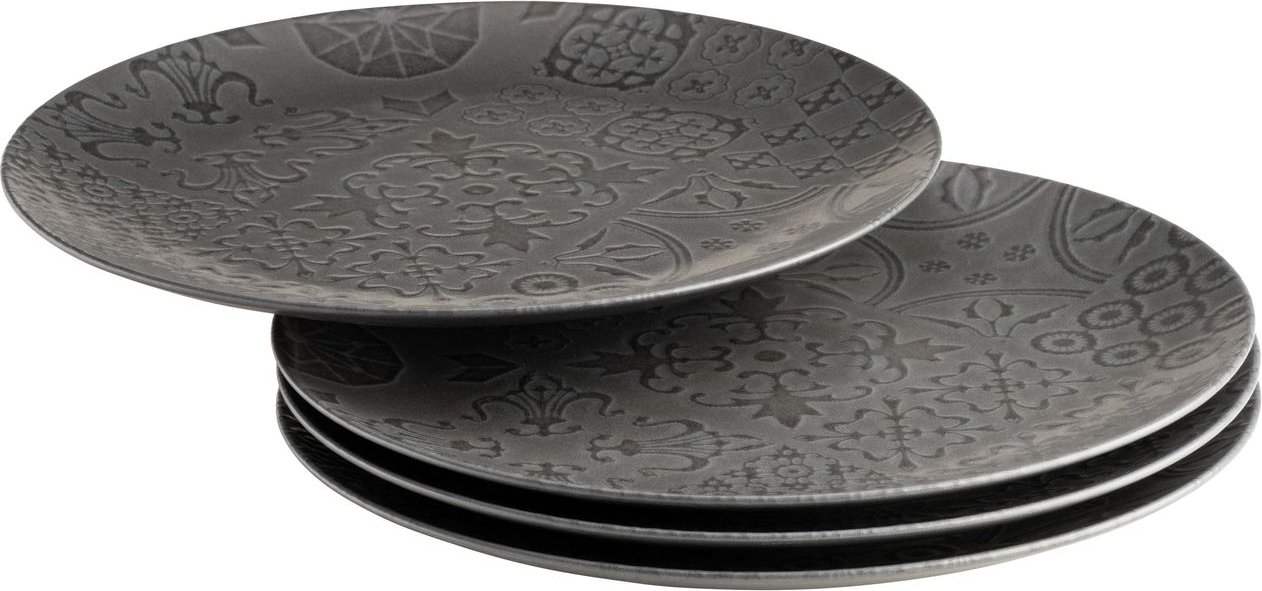 Serie Traditional Tiles, Platzteller-Set für 4 Personen