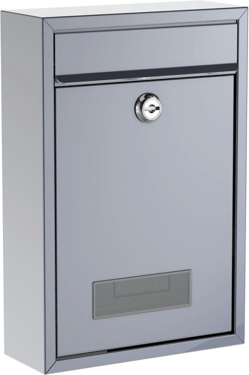 Briefkasten - BK 100M - matt silber