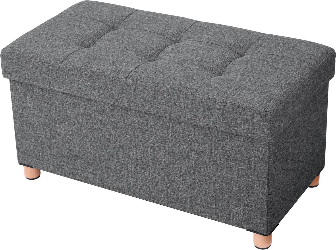 Sitztruhe mit Deckel, 65L, bis 300 kg belastbar