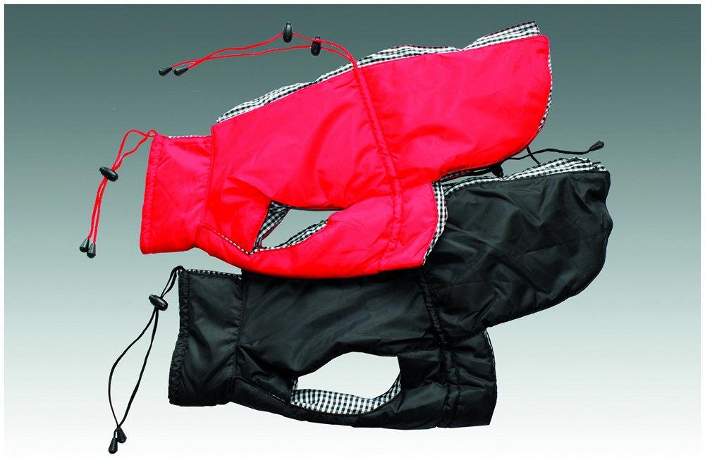 Decke mit Reißverschluss Gr.36 rot