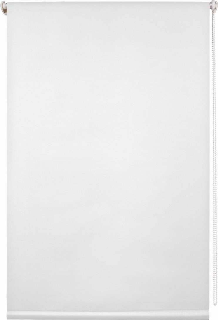 Thermo-Rollo Klemmfix, ohne Bohren, Verdunkelung - Weiß, 90 cm x 150 cm (B x L)
