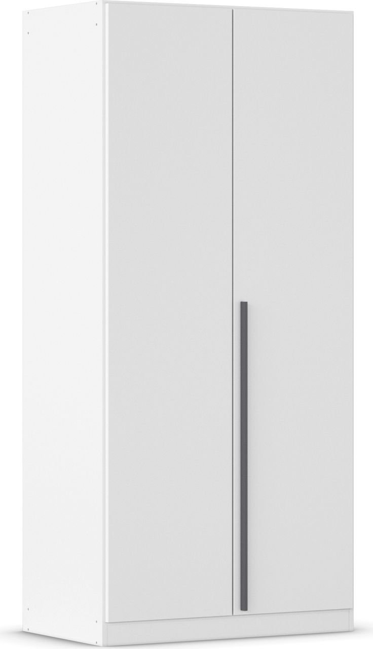 rauch Alba Kleiderschrank 2-türig, Farbe Weiß Breite 91 cm