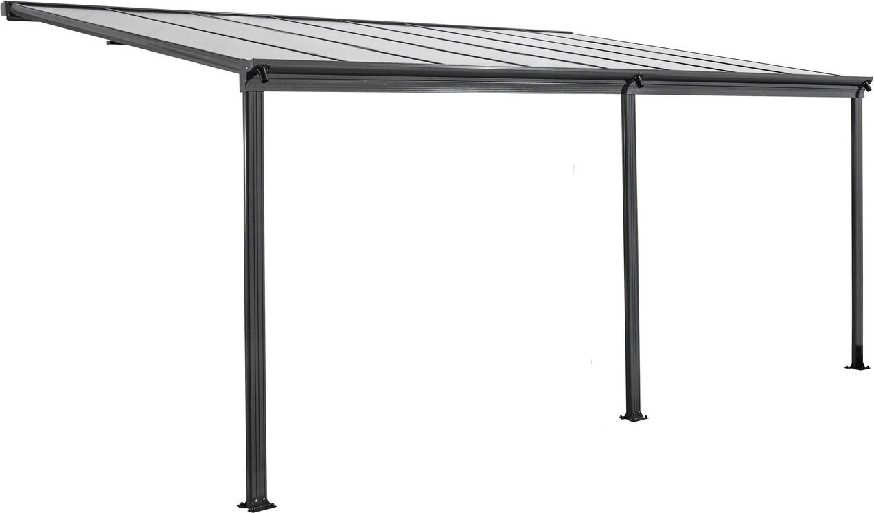 Terrassendach/Veranda, ca. 495 x 303 x 258 cm - Anthrazit