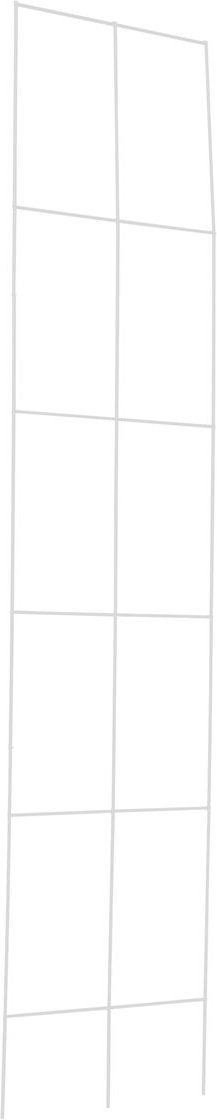 Gitterspalier 45x150 cm weiß
