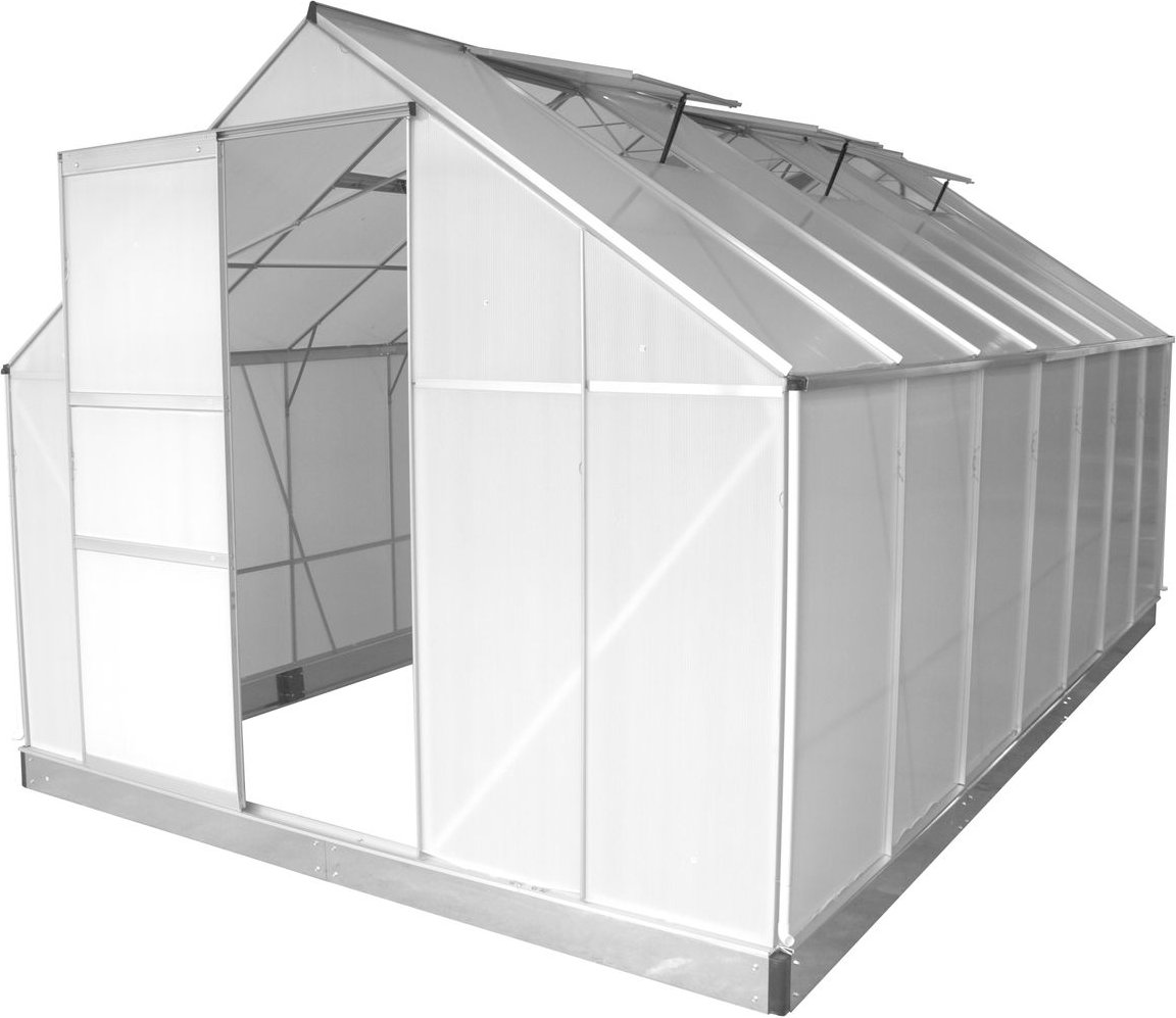 Gewächshaus Alu OSAKA 430x250x205cm