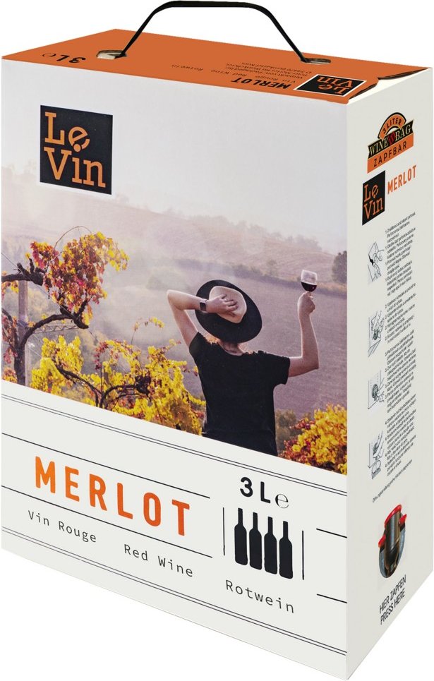 Merlot trocken 3,0l Bag in Box