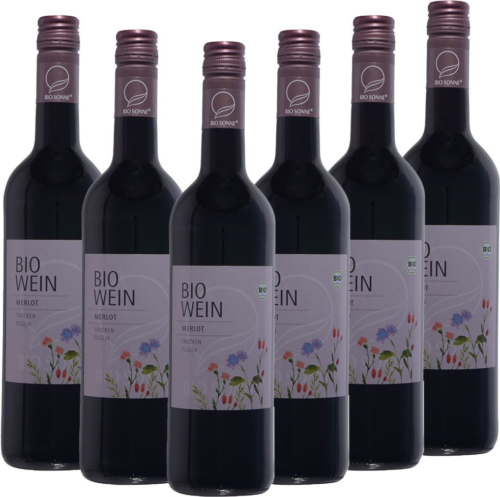 Merlot Puglia IGT 0,75l - 6er Karton