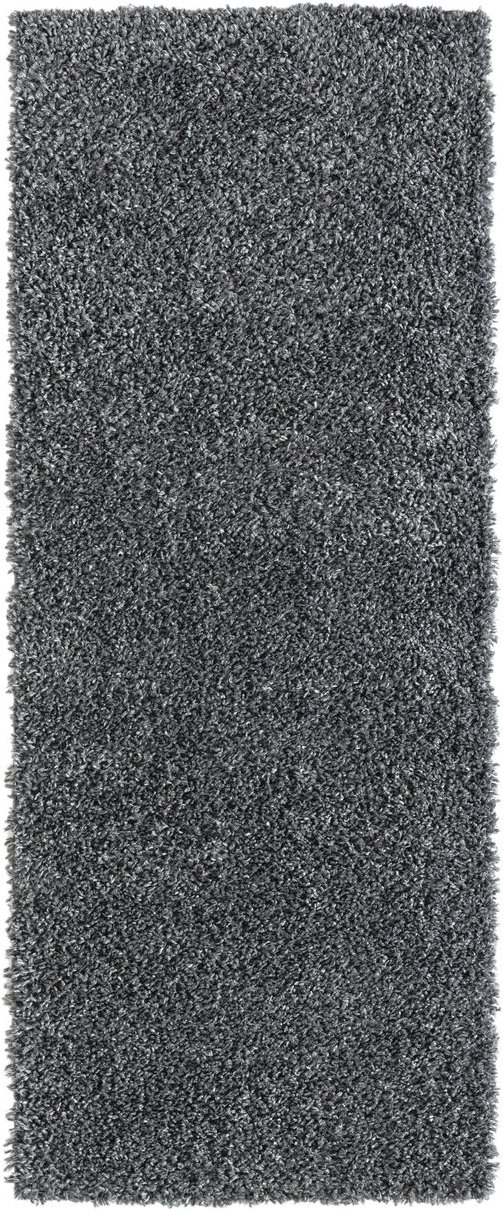 Teppich Elodie, 80cm x 200cm, Farbe Dunkelgrau, rechteckig, Florhöhe 37mm