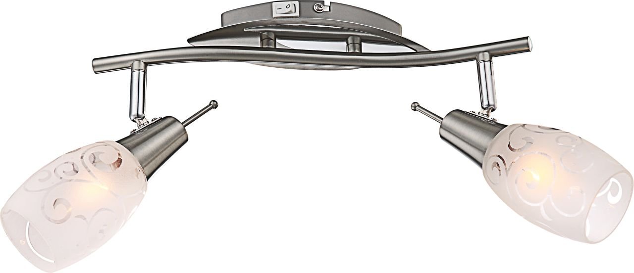 Lighting - FLORITA - Strahler Metall verchromt, 2x E14