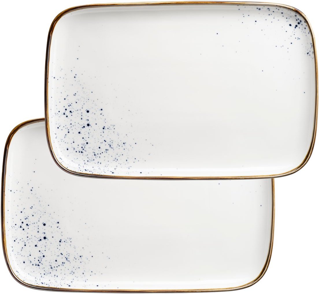 Serie Pintar, Platten-Set, 2-teilig, Porzellan