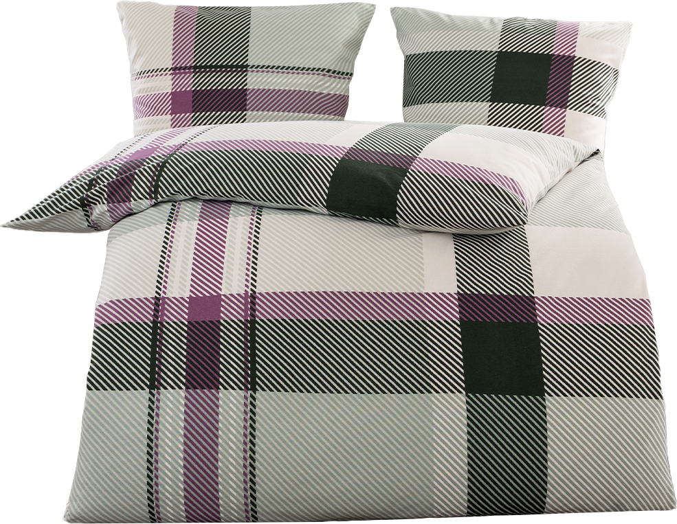 Feinbiber-Bettwäsche - ca. 135 x 200 cm