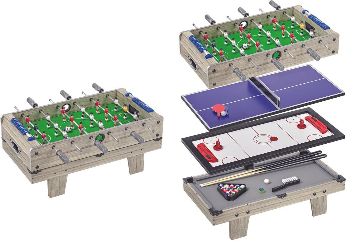 4-in-1 Mini Multi- Spieletisch