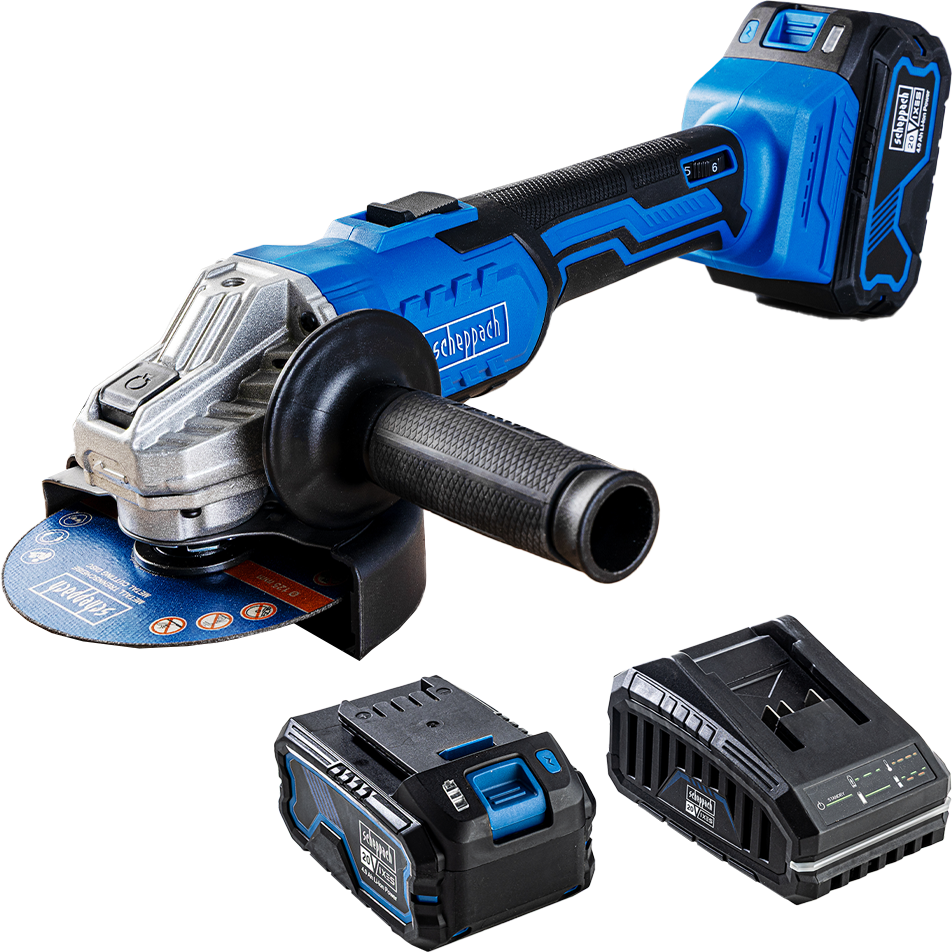 Akku-Winkelschleifer Komplett-Set C-ATB15/1-X - SET L