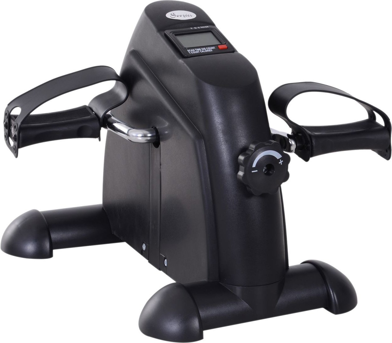 Heimtrainer Mini Bike Pedaltrainer Trainingsrad mit LCD-Display