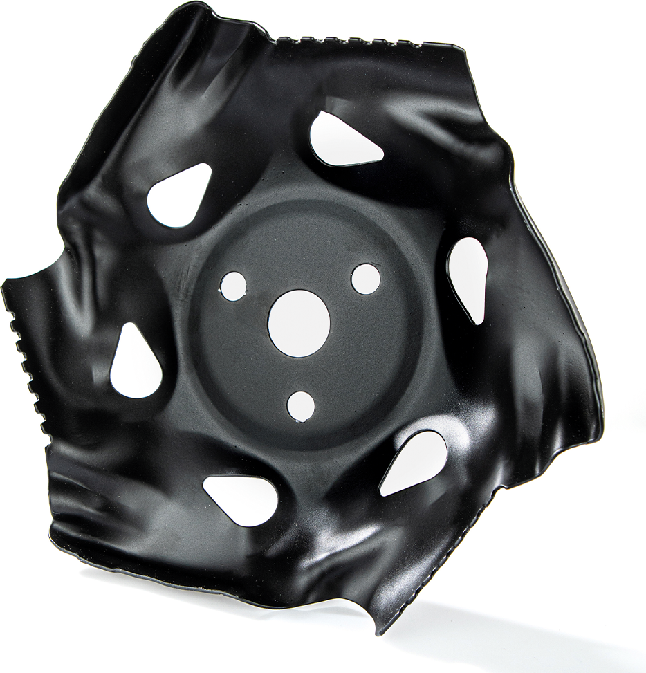 Rasentrimmerkopf aus Karbonstahl, ca. 23 cm