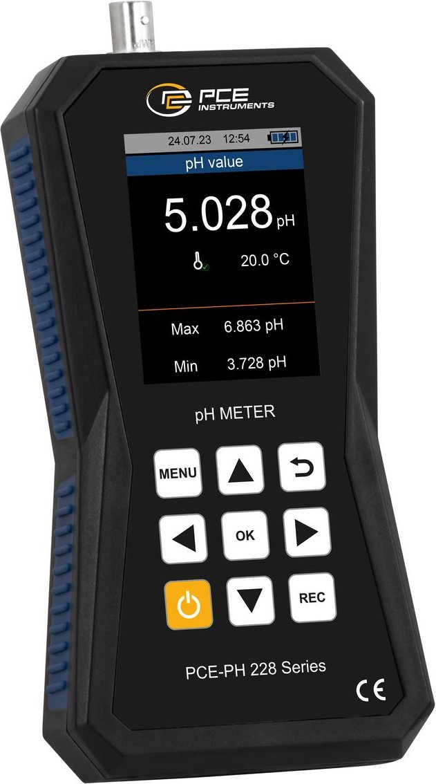 Thumbnail - Hochpräzises pH-Meter PCE-PH 228HHD