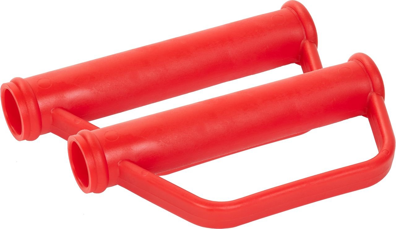 Thumbnail - ProBauTec Sicherheitsgriffe für Sackkarren mit Handschutzbügel, rot, 2 Stck.