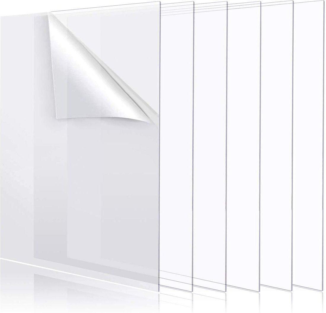 PVC Platten aus Kunststoff transparent ca. 158x58cm