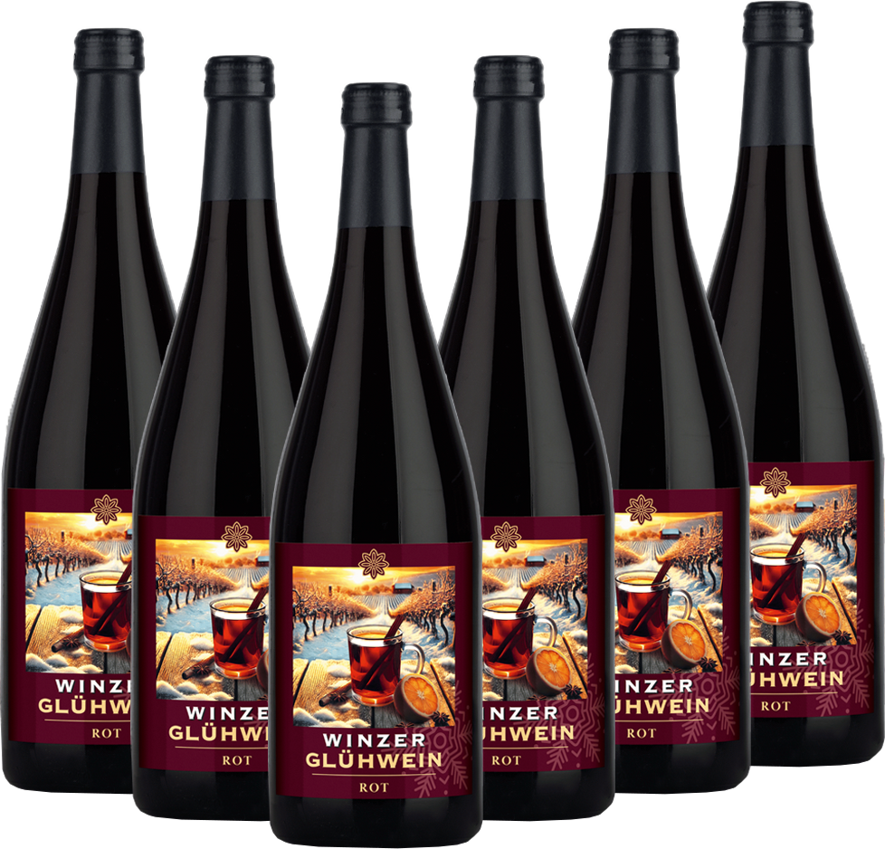 GLÜ Winzer Glühwein rot 1,0L 6er Karton