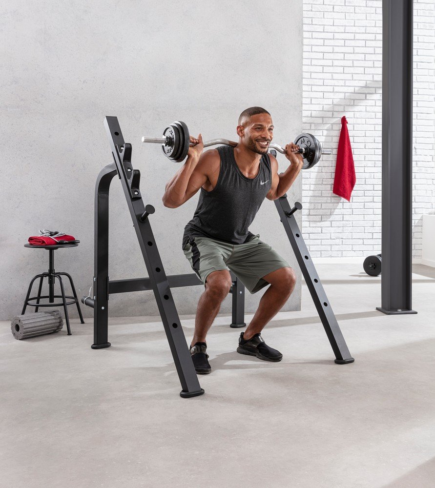 Hantelablage für Langhantel