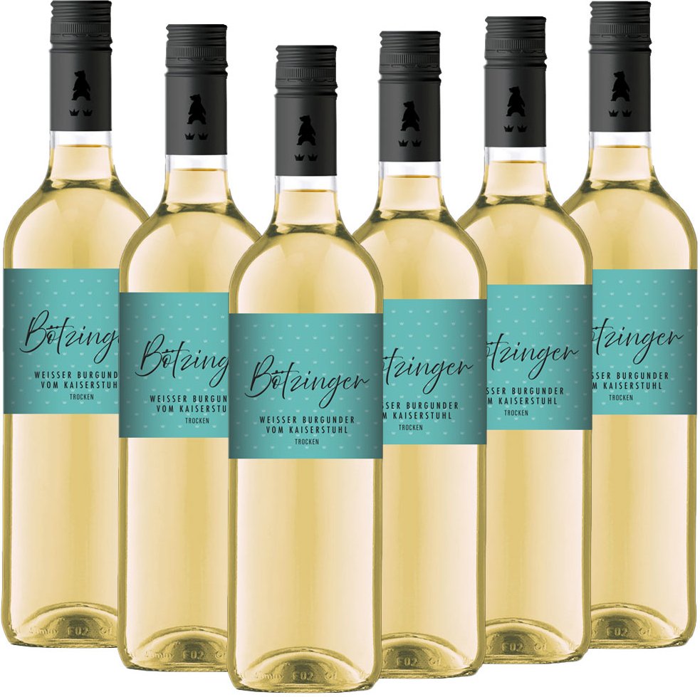 Der Bötzinger - Weißer Burgunder QbA trocken - 6er Karton