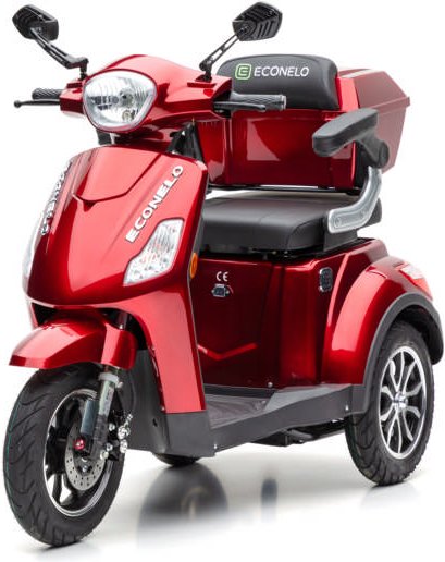 ECONELO J1000 - 25 KM/H Blei Rot