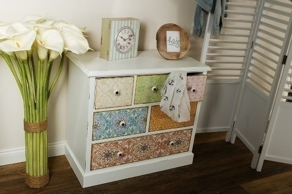 Kommode "Paisley", mit 6 Schubladen - FSC