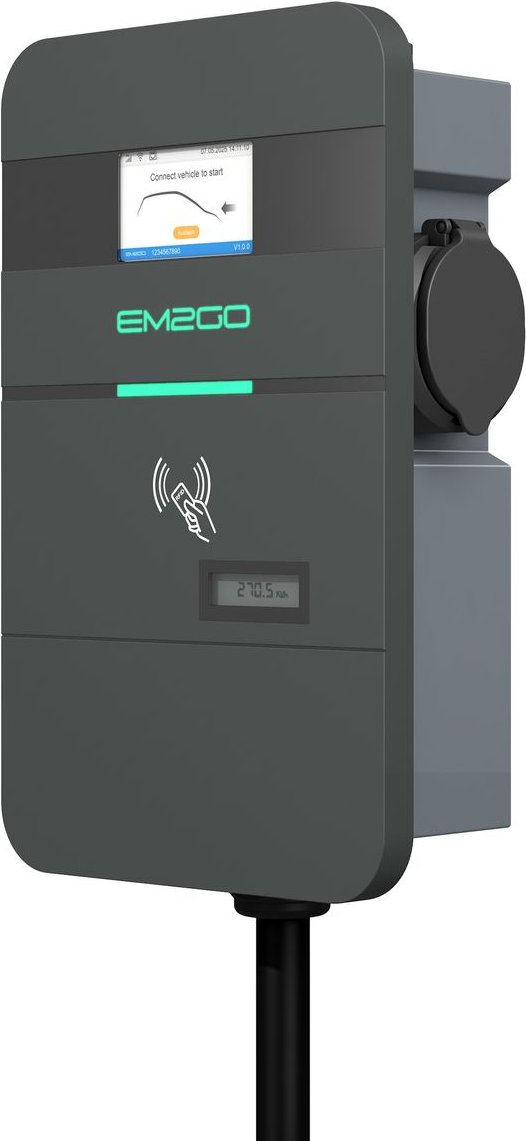 EM2GO AC 22kW Wallbox Pro Power G2 Steckdose