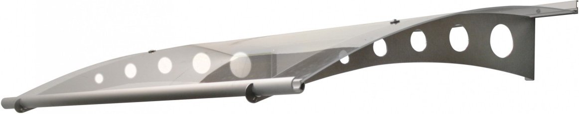 Edelstahl-Vordach SlimLine