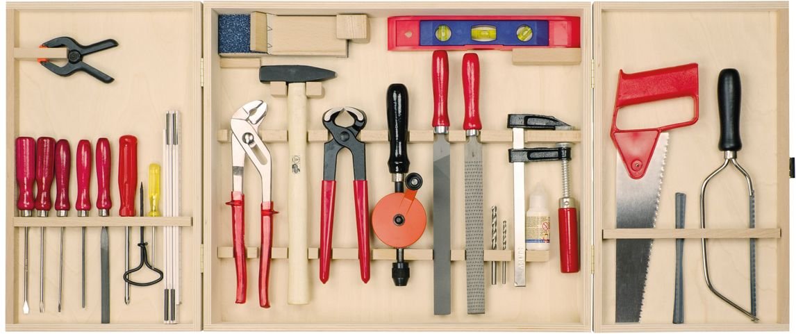 Profi-Werkzeugschrank, 30 Teile