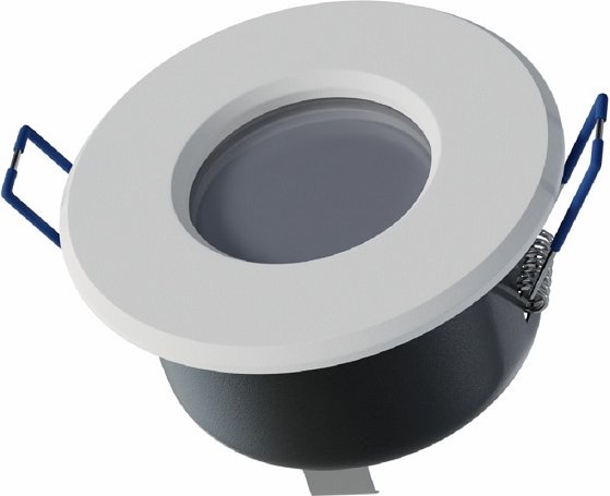 LED Labs LISA GU10 Einbaurahmen Ø70 mm IP44 Weiß