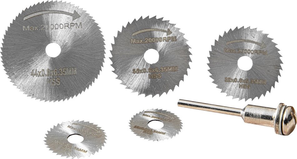 HSS Rundsägeblätter 6tlg.