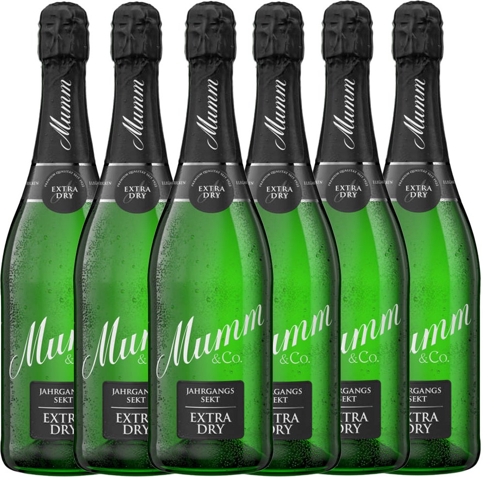 Extra Dry Jahrgangssekt - 6er Karton