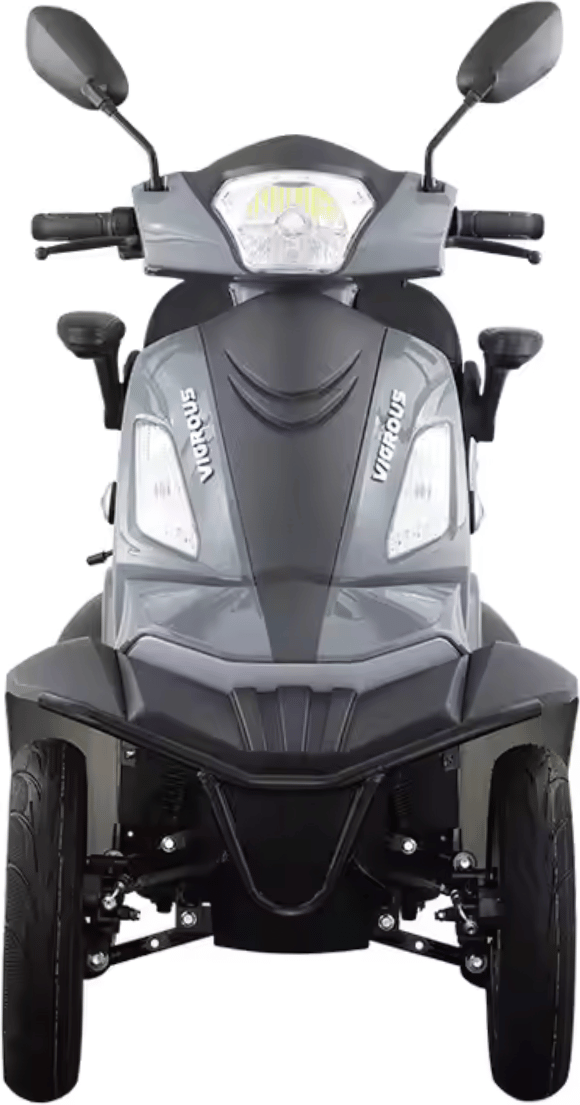 Elektromobil VISTA 25 km/h – 4-rädriges Seniorenmobil mit COC-Zulassung Grau