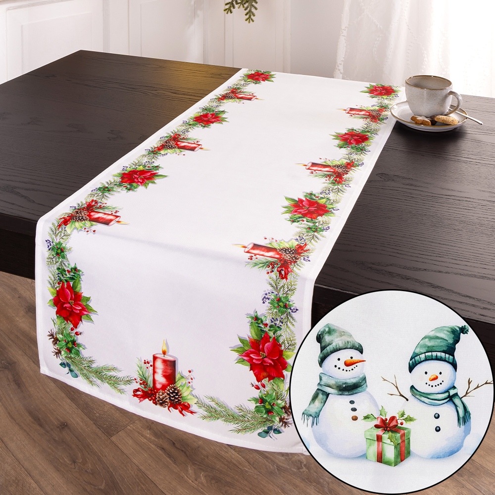 3D-Digitaldruck-Tischwäsche - Tischläufer ca. 40 x 140 cm