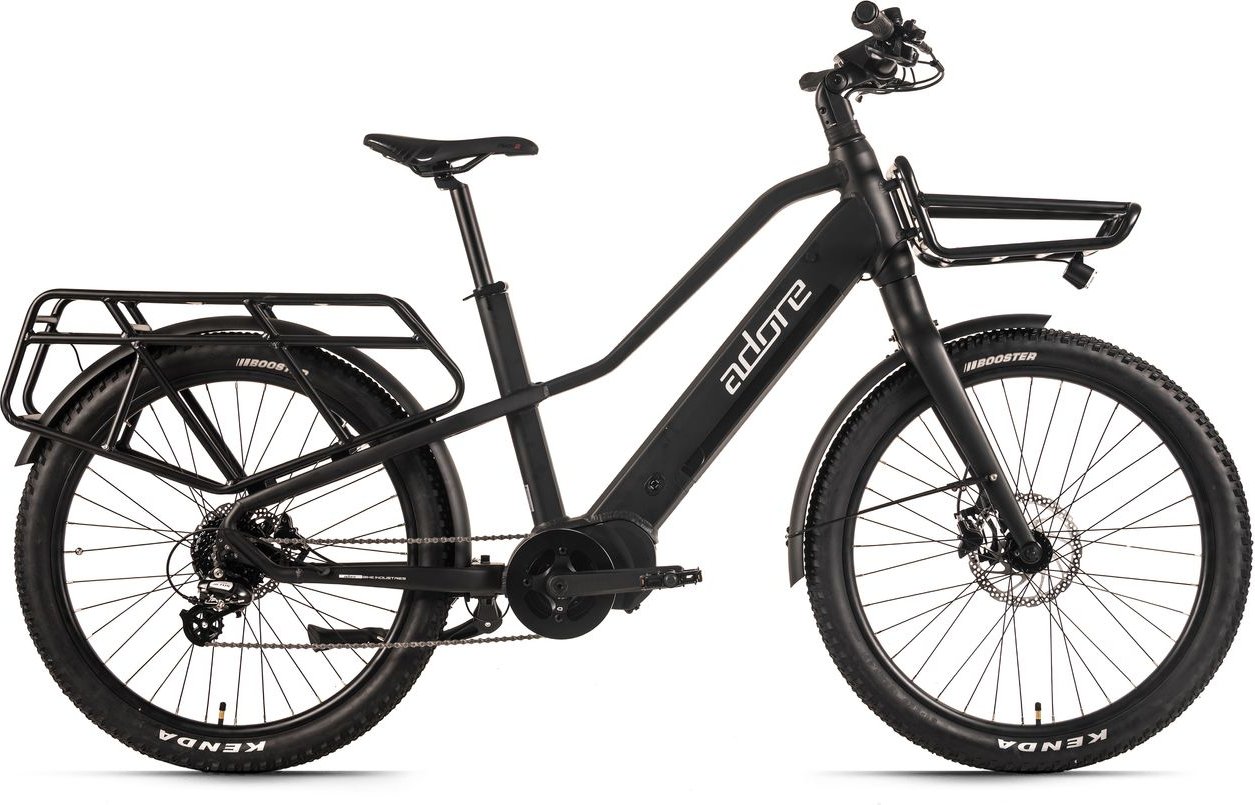 ADORE E-Citybike 28" Alu Urban E-Bike CX-501 Mittelmotor 85NM / 15Ah Schwarz matt
