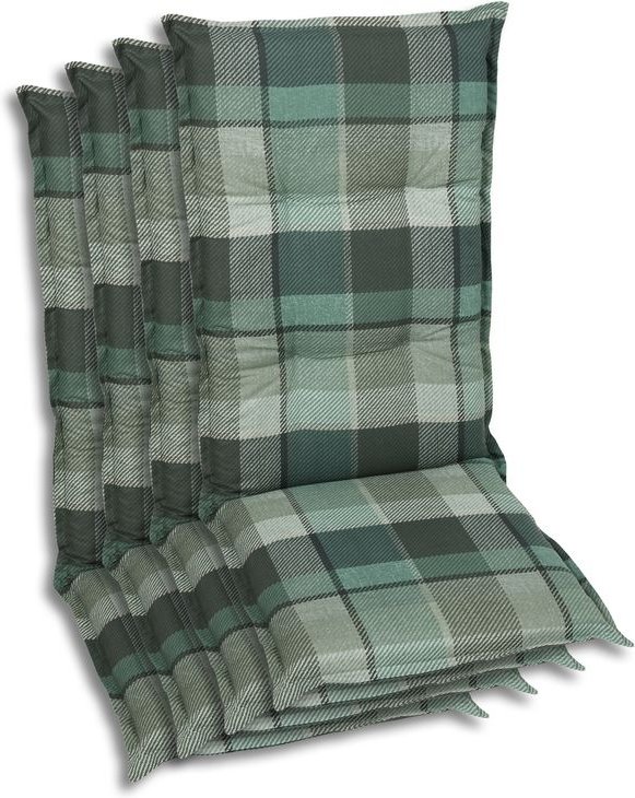 Sessel-Auflage hoch 4er Set