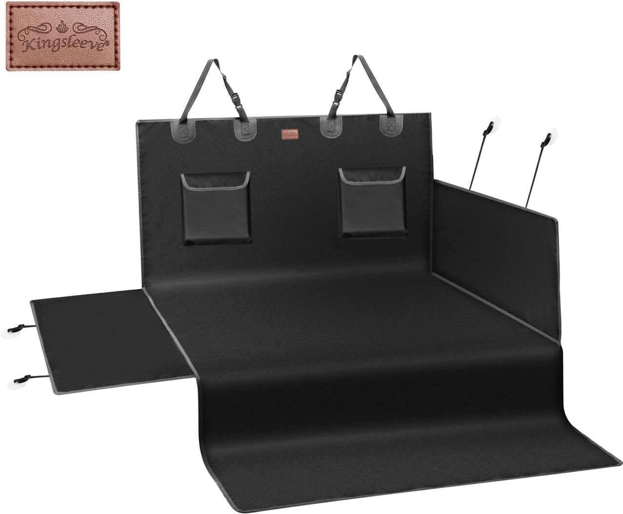 Kingsleeve Kofferraumschutz Schwarz 180x170cm