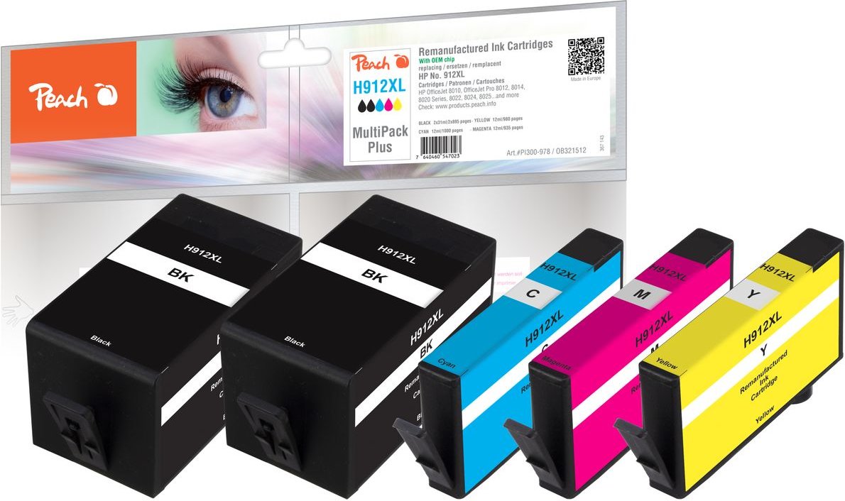 Spar Pack Plus Tintenpatronen ersetzt HP No. 912XL