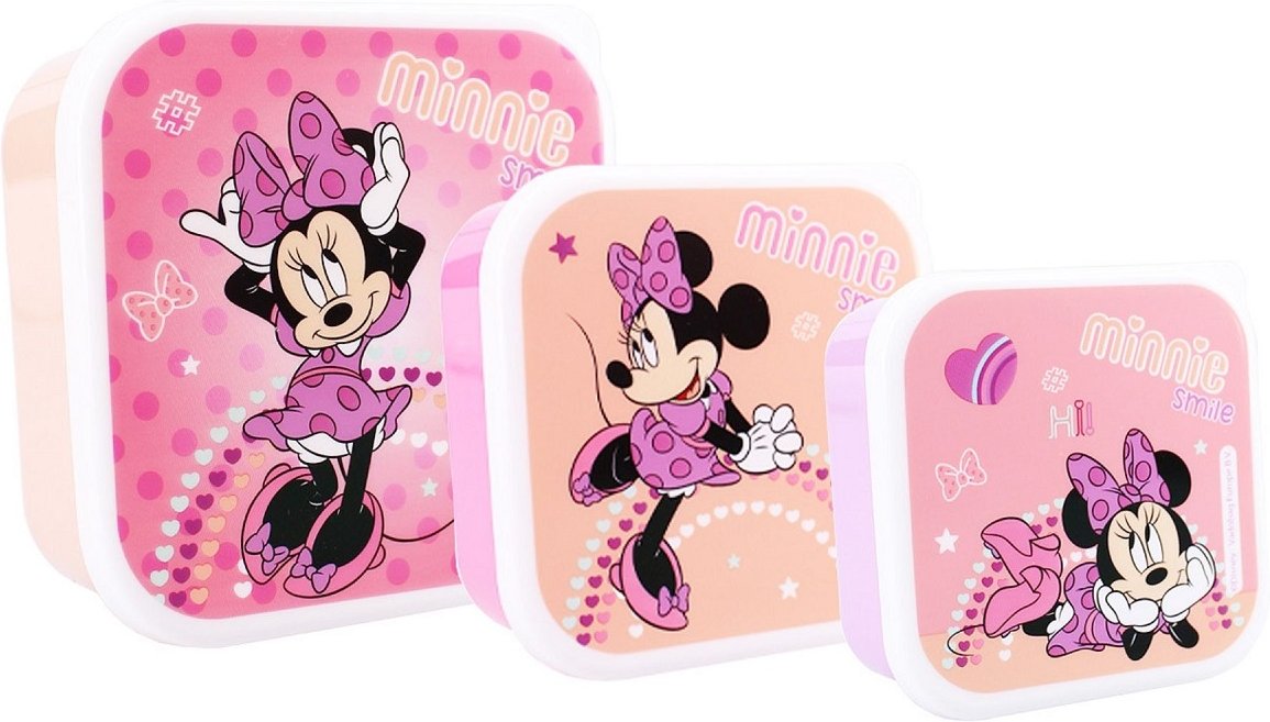 Minnie Mouse Brotdose 3in1 – Kinder Snackbox