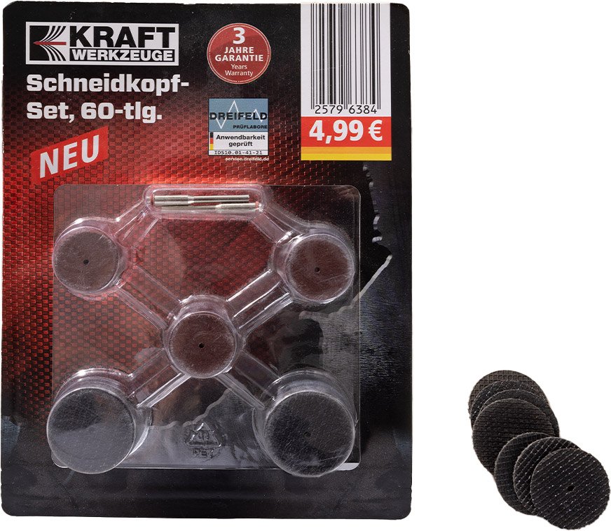 Schneidkopfset 60-tlg.