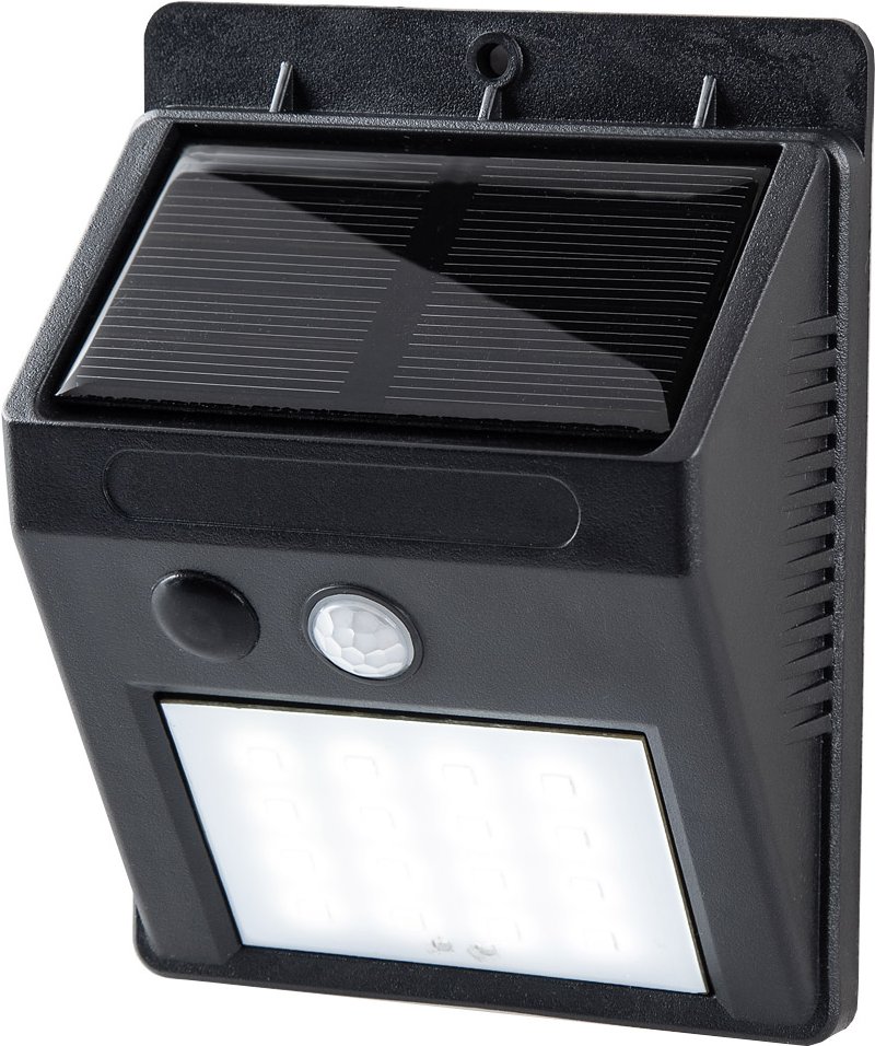 LED-Solar-Wand- und Sicherheitsleuchte