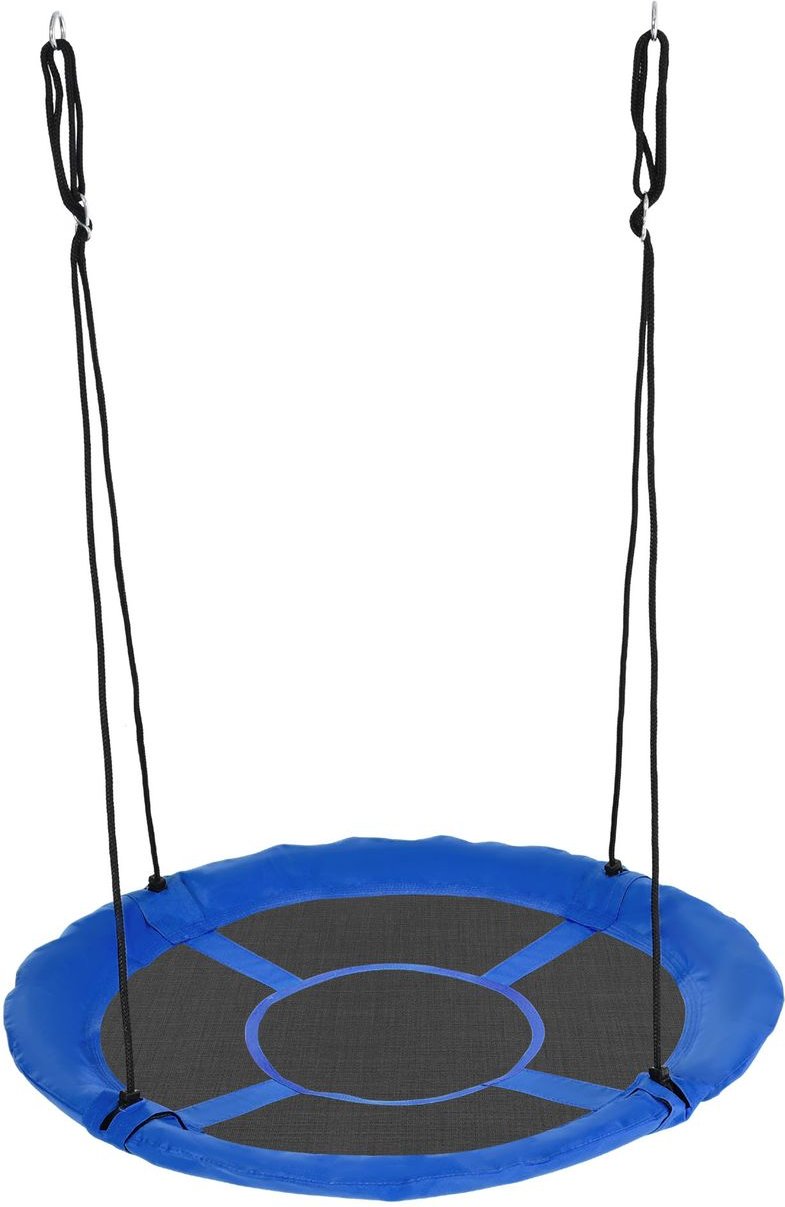 Thumbnail - Nestschaukel Ø110cm Hängeschaukel bis 100 kg verstellbar Kinderschaukel