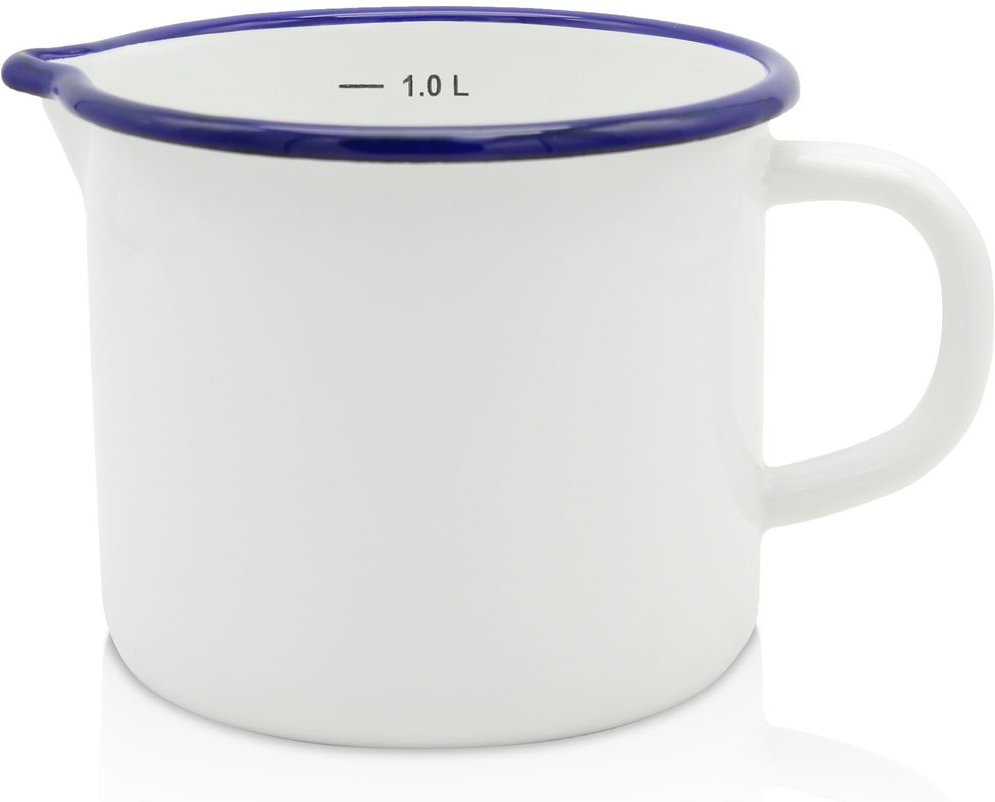 Emaillierter Milchtopf Husum, 12 cm