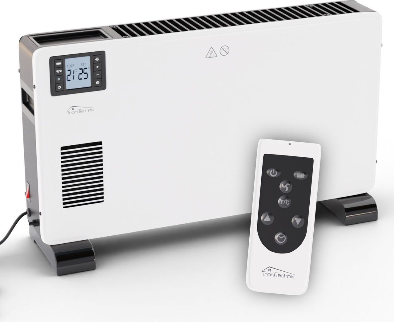 Thumbnail - Konvektor-Heizgerät mit Thermostat – 3 Heizstufen (1¿kW / 1,3¿kW / 2,3¿kW) für Innenräume