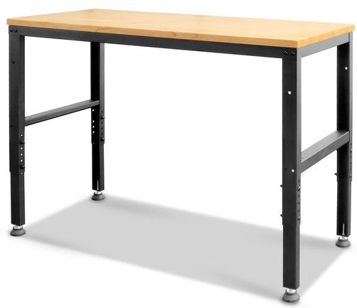 Multifunktionstisch Höhenverstellbar 122 x 61 x 75-97,5 cm