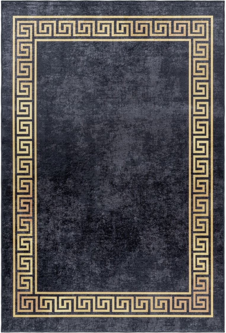 Teppich, FIESTA 4305, BLACK, 80 x 150 cm